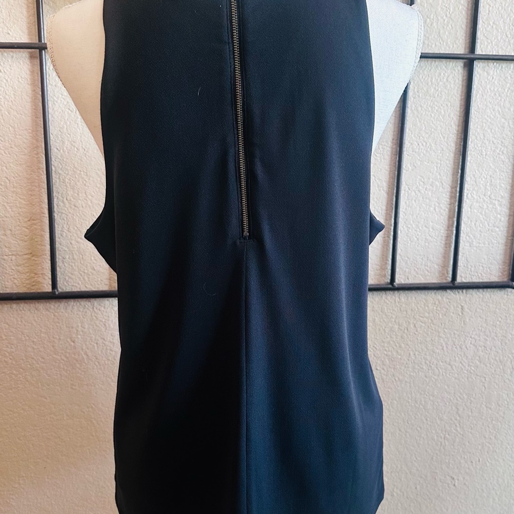 Ann Taylor Black Relaxed Tank Top - Picture 4 of 6